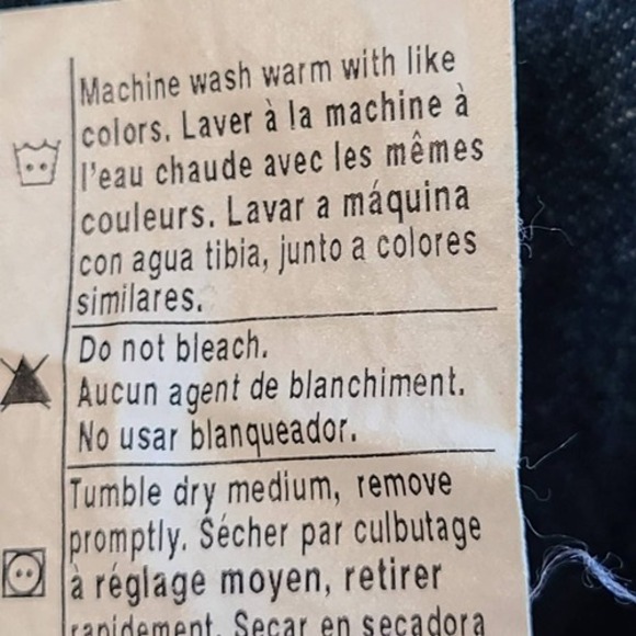 CARHARTT 100% Cotton Relaxed Fit Straight Leg Jeans B460‎ DVB Men's Size 36 - Picture 10 of 10